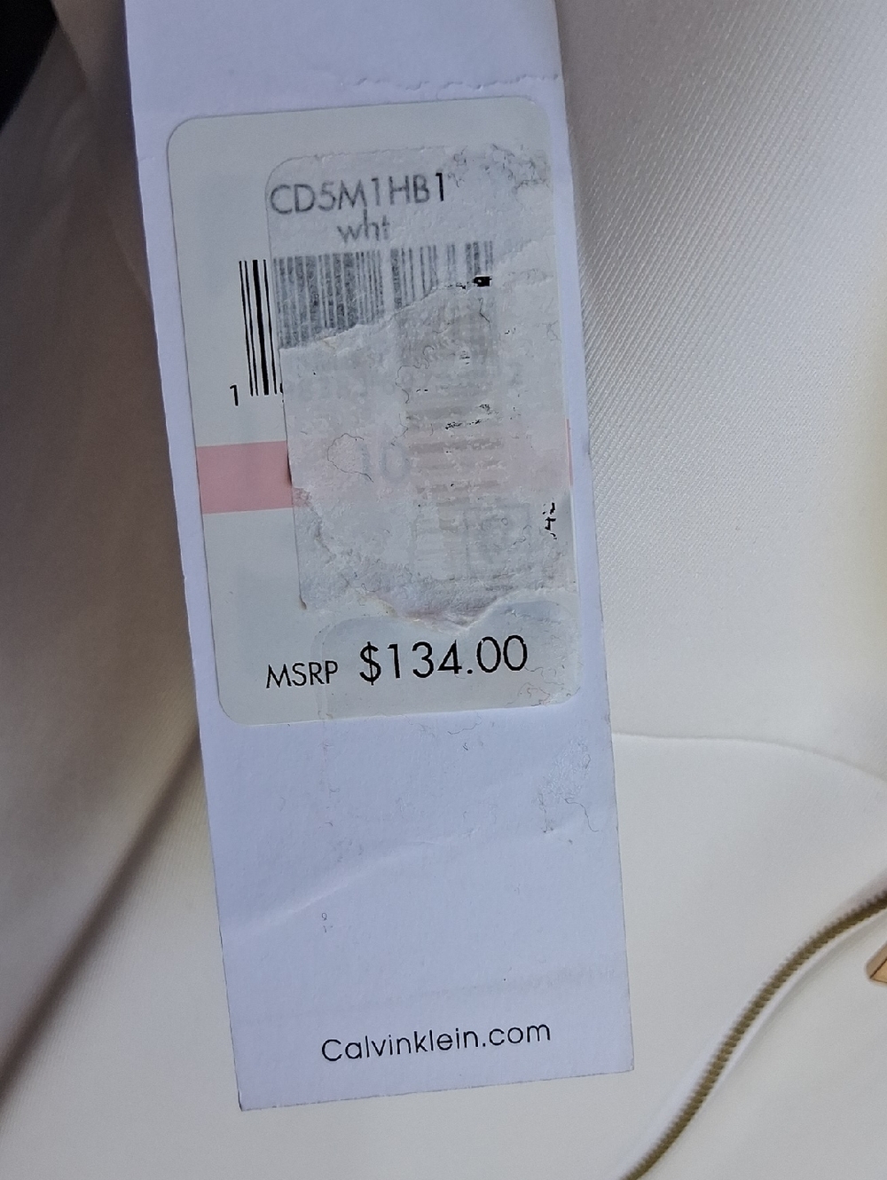 Calvin Klein White Midi Dress 10 - Picture 4 of 9